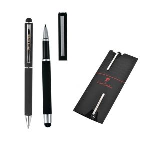 CLAUDIE SET Súprava rollera a guľôčkového pera černá